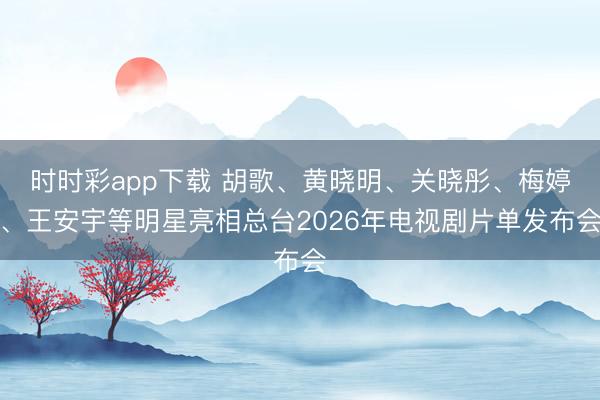時時彩app下載 胡歌、黃曉明、關曉彤、梅婷、王安宇等明星亮相總臺2026年電視劇片單發布會