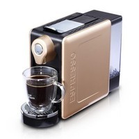 小田1125CH香檳金膠囊咖啡機(jī) 一鍵沖泡意式咖啡，辦公家用兩相宜